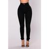 Women's High Waist Skinny Fit Long Stretch Denim Pants Washed Pencil Jeans Casual