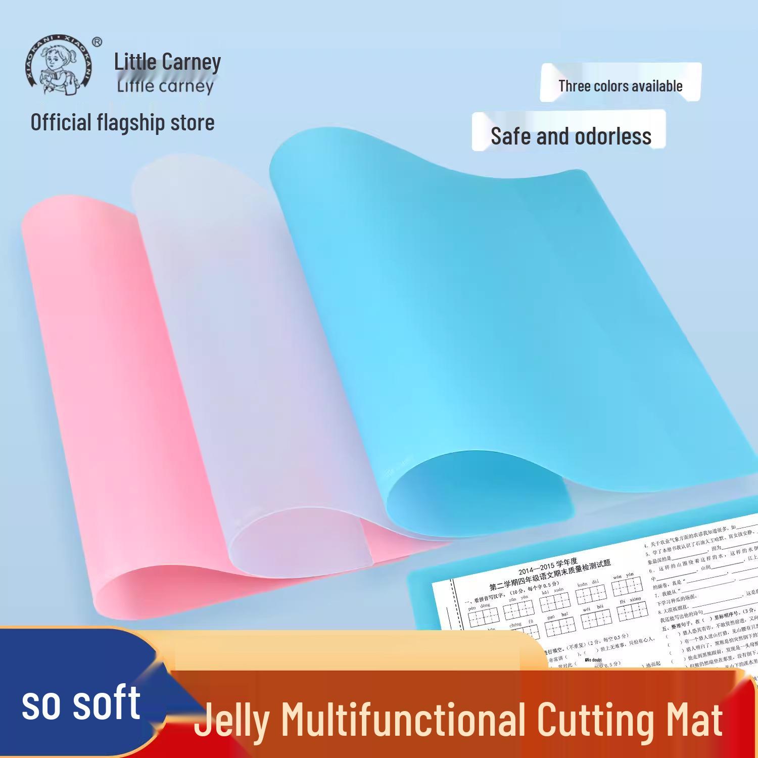 

Student Transparent A4 Writing & Drawing Exam Pad Mat for Primary School Blue/Pink (Random)