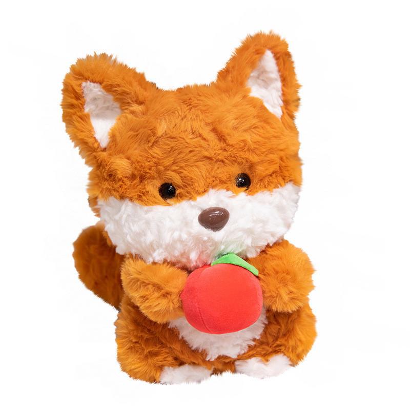 Squirrel Cartoon Fox Plush Toy Animal Kids Doll Room Decoration Gift Birthday