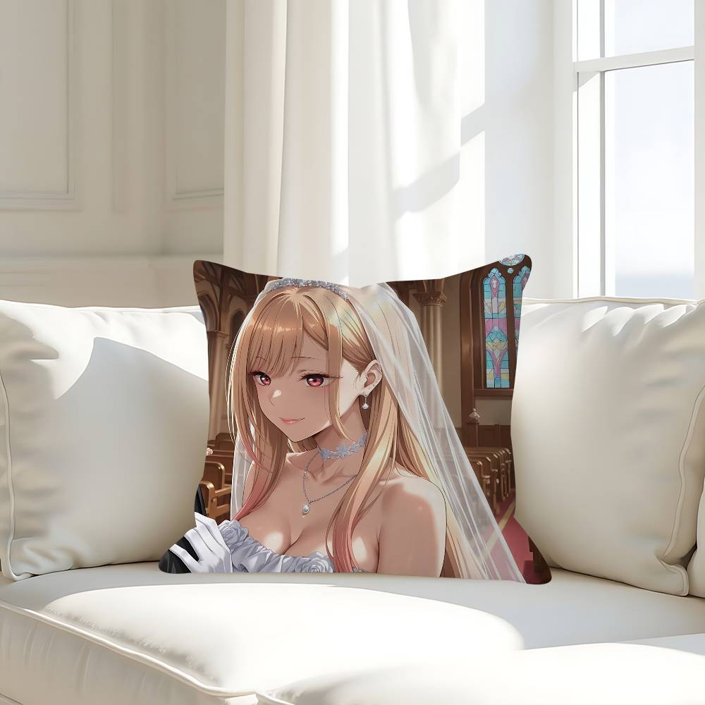 Marin Kitagawa Cushion Cover Decorative Pillow Sofa Home Decor Case Pillow Cases