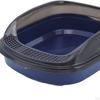 Cat Litter Box Kitten Pan Toilet Open Potty Bedpan Top Pet Tray