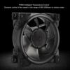 7 Blades PC Case Fan 5V PWM ARGB Case Fan LED Lighting 80mm PWM ARGB Case Fan  CPU Cooler