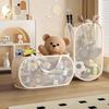 Children'S Toys Storage Basket Large Capacity Laundry Basket Multifunctional Children'S Dolls Breathable Storage Basket Mesh Bag