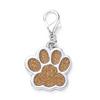 Free Personalized Dog Cat Plate Tags Engraved Puppy Pet ID Name Collar Tag Alloy Paw Glitter Pendant Pets Dogs Accessories