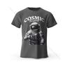 Mens Cosmic Brewery Print T-Shirt Oversized Street Graphics T-Shirt