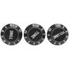 3PCS 2T1V Volume Tone Knobs Black Color Speed Control Knobs Guitar Control Knobs  Electric Guitar