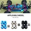 RCGOFOLLOW 4pcs Aluminum Alloy Strong Wheel Hex Mount For 1/16 Adapter HQ 731 732 733 734 RC Car Part RC Car Accessories
