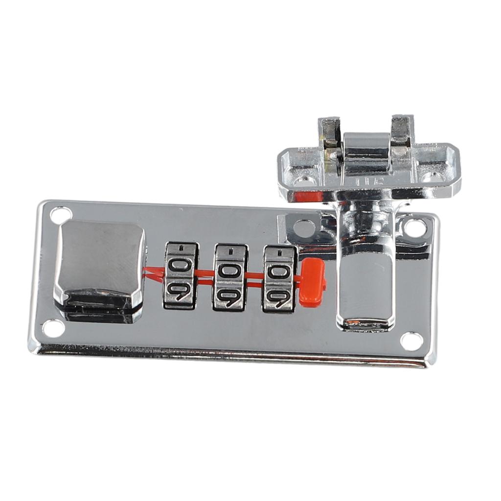 Vorhängeschloss Riegel Silber Coded Locks 65mm*29mm Retro Vintage Schmuck Holzboxen Geschenkbox Gepäck Koffer Truhe Beschläge