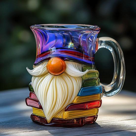 3D Malovaný hrnek ve tvaru knihy na horké a studené nápoje 300 ml Stohovatelný hrnek ve tvaru knihy Dárky pro čtenáře, spisovatele, knihovníky