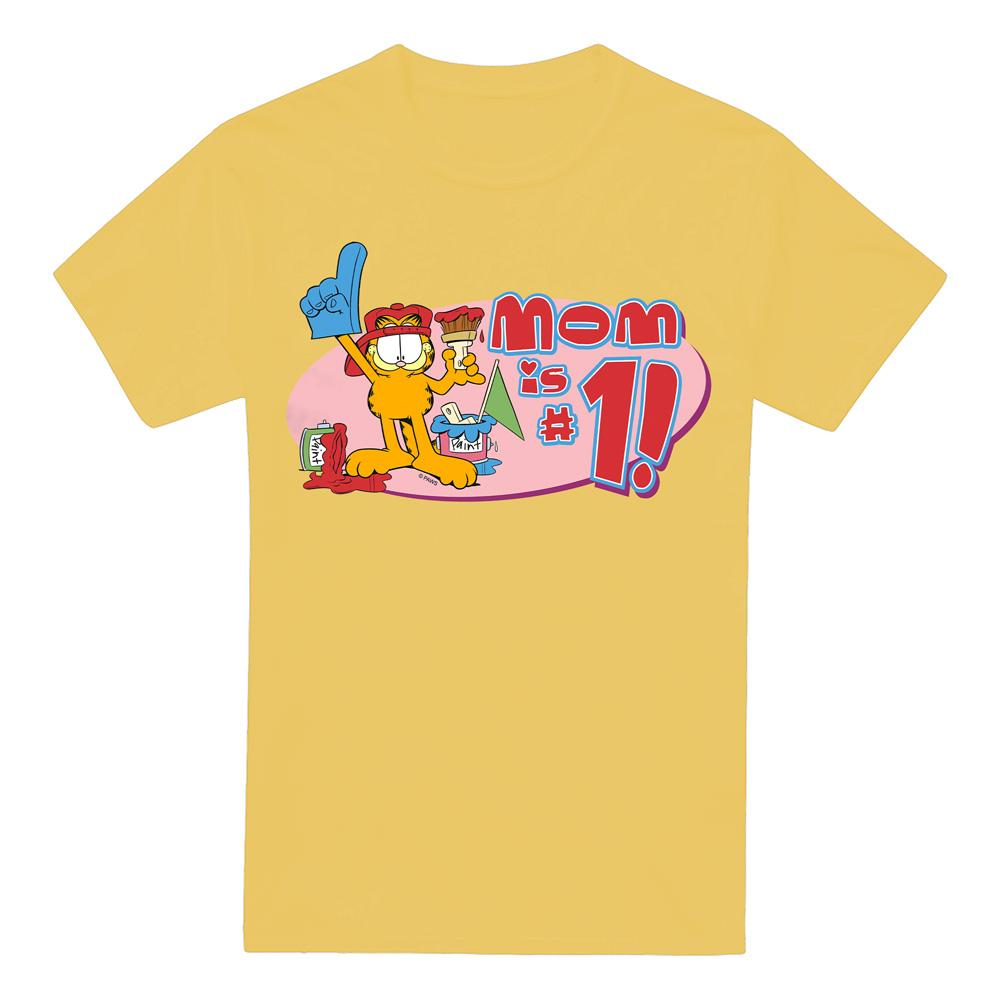 Garfield Mens Mom Number One T-Shirt