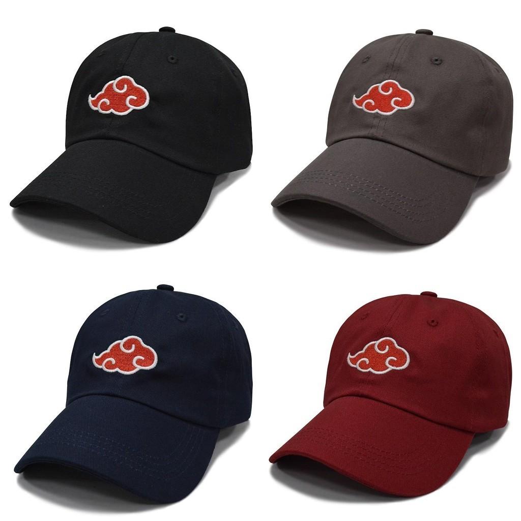 Naruto Dad Uzumaki Hat Akatsuki Logo Uchiha Obito Pain Embroidery Caps Baseball