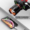 Super Bright XHP50 LED Headlamp Waterproof 5 Modes Flashlight USB Rechargeable Fishing Adventure Camping 18650 Headlight