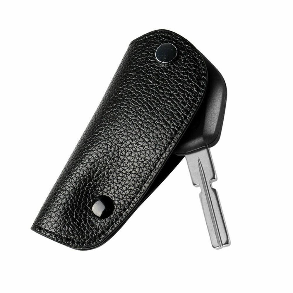 

Classic Black Leather Key Cover for E83 E85 E36 E46 E34 E39 E53 Perfect Fit