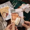 200 sztuk/opakowanie Vintage Naklejki Materiał Papier Scrapbooking Zestaw Planer Ręcznie Robiony Album Pamiętnik Kompilacja Junk Journal Supplies