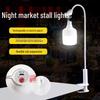 Super Bright Portable LED Stall Light with Clip Stand for Outdoor Use