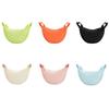 Solid Color Nylon Hobos Bag Nylon Messenger Bag Simple Half Moon Bag  Ladies Purse