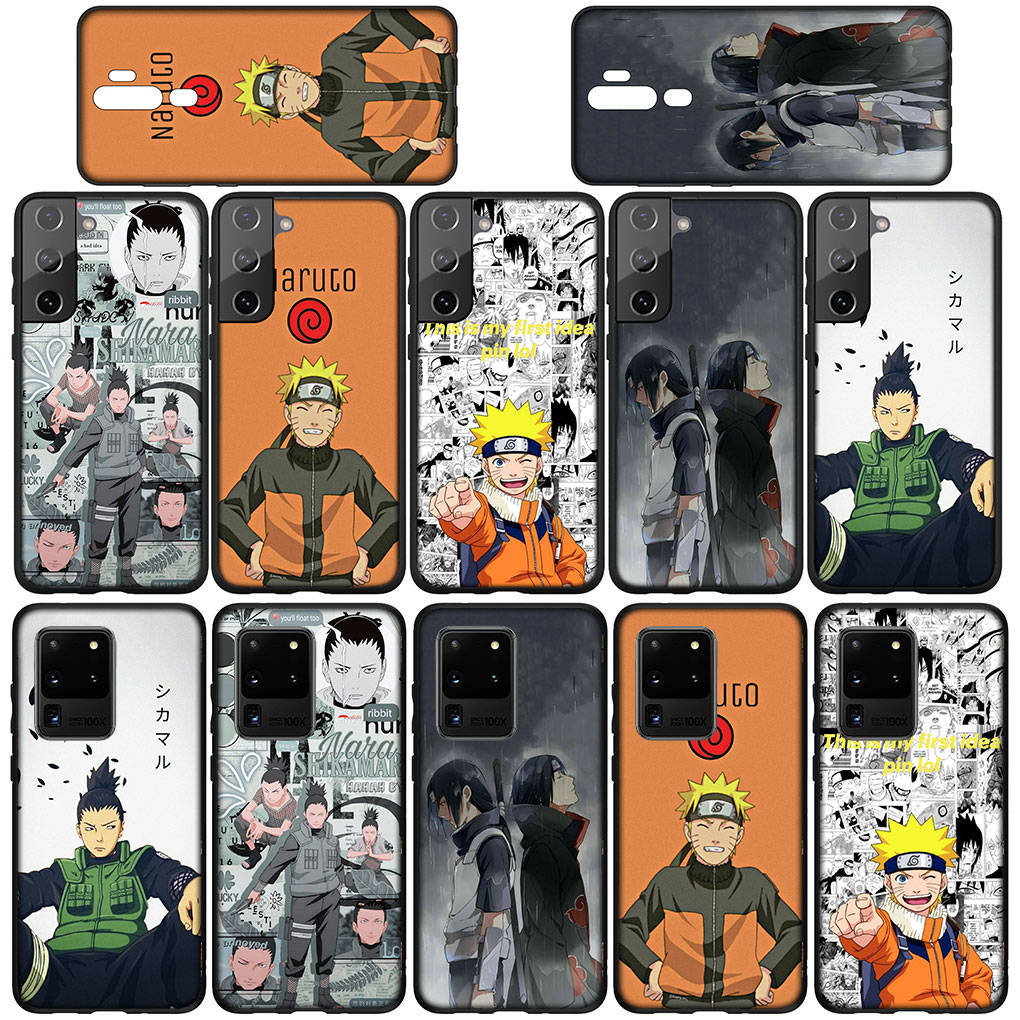 Phone Case for Samsung Galaxy S25 S24 S23 iPhone 16 15 Redmi Note 14 13 12 16E 8 9 X 11 Pro Max XR OPPO Moto Huawei Nara Shikamaru Poster Naruto Cover
