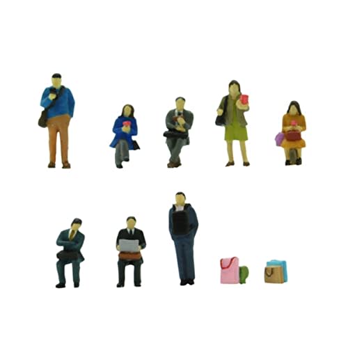 

Scenery Collection The Human 135 Railway Passenger B Commuter/School Diorama Supplies 320555