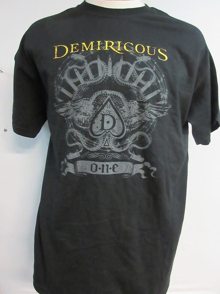 DEMIRICOUS OFFICIAL OLD STOCK MERCH TILL DEATH BAND CONCERT MUSIC  LARGE Unisex T-Shirt XXL