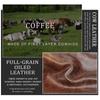 Full Grain Vintage Leather Card Holder RFID Blocking Slim Zipper Coin Pocket