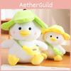 Cute Yellow Duck Plush Toy Banana Duck Stuffed Animal Doll Sofa Cushion Birthday Gift