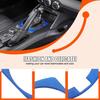 Blue Carbon Fiber Center Console Gear Shift Panel Sticker for Mazda MX-5 16-23