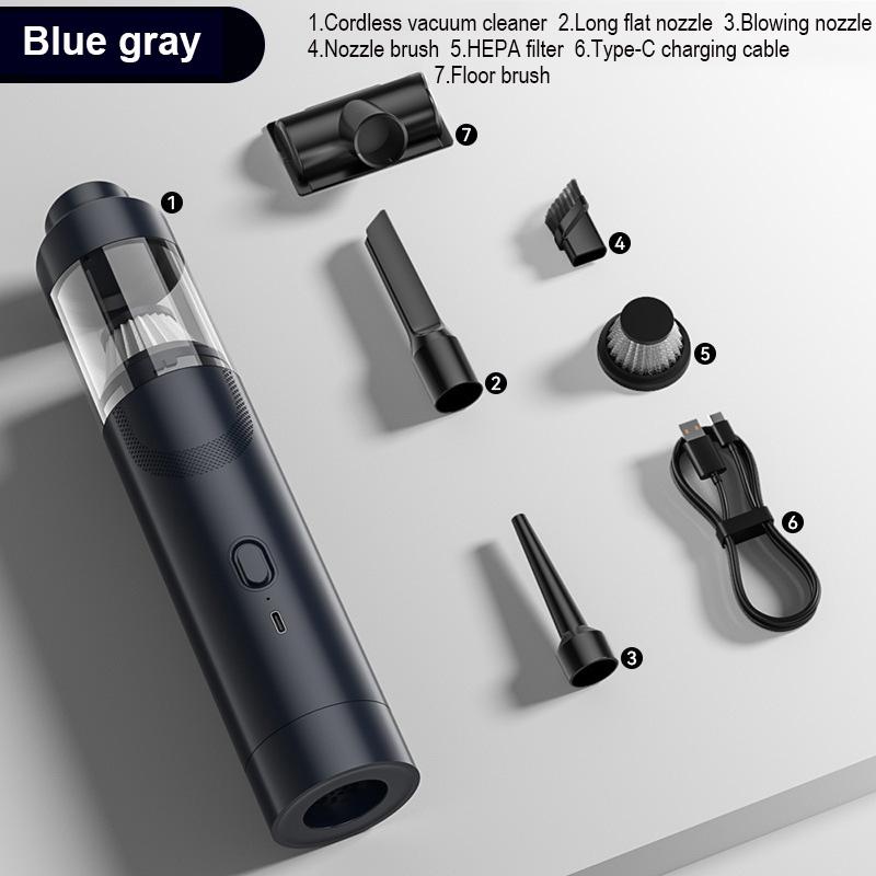 

Youpin пылесос автомобильный портативный мини ручной беспроводной большой всасывающий мощный для бытовой техники машина для чистки новый чёрный