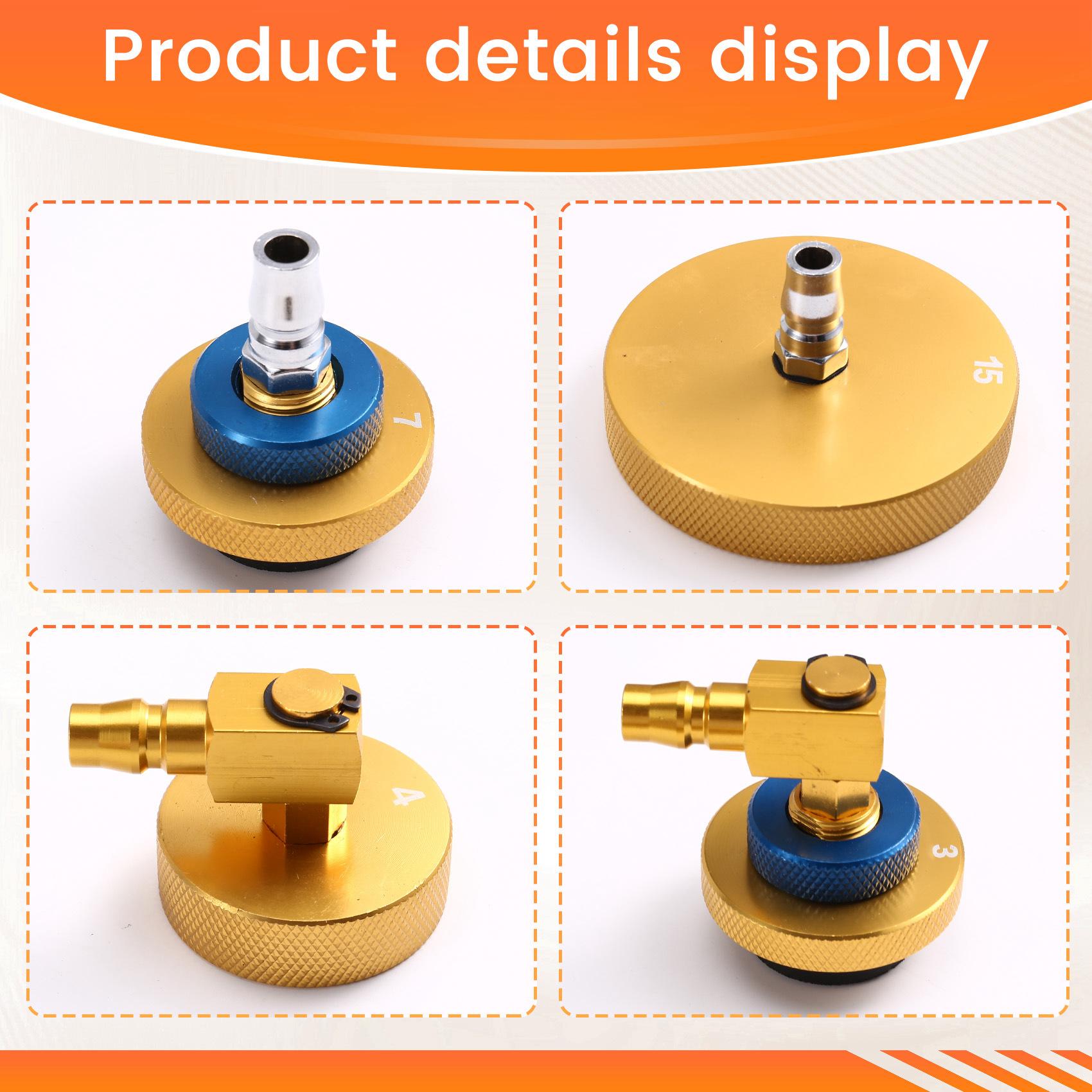 

1 Set Car Brake Fluid Exchanger Connector Oil Pump Adapter Kit Universal Oil Exchanger Connector Auto Repair Tools как