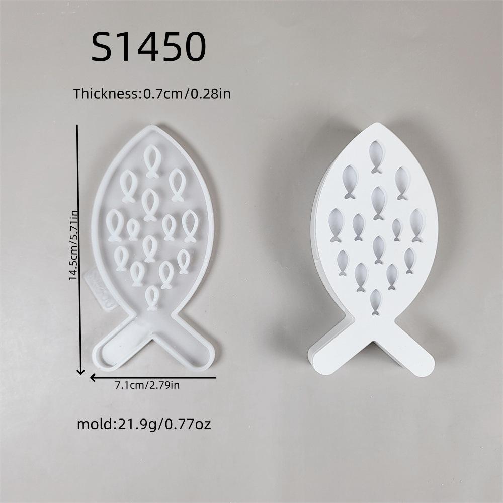 

Рыба Проекционный Свет Украшение Цемент Гипс Капельная Форма Сделай Сам Силиконовая Форма Домашнее Украшение