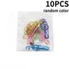 10/20pcs Color Music Note Paper Clip | Assorted Colors, Musical Note Bookmarks for Organizing Documents,Reading folder