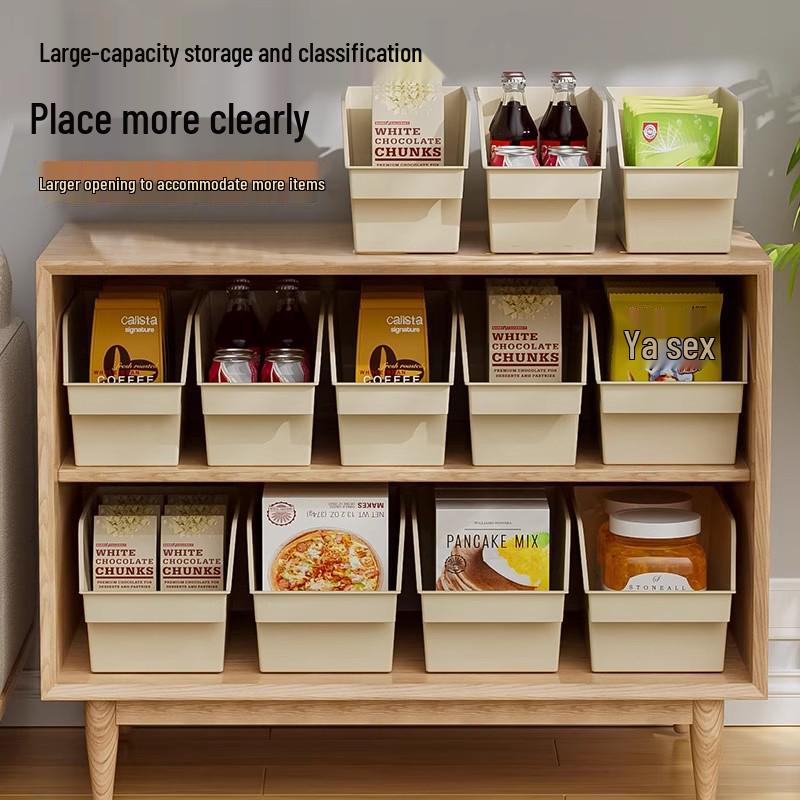 Küchenschrank Aufbewahrungsbox: Desktop-Snackregal & Etagen-Organizer