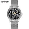 Sanda Meilleure Vente 1088 Montre pour Adolescent: Personnalisé, Cadran Rotatif 3D, Tendance, Quartz Étanche.