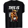 Item Picture Funny Bull Slogan T Shirt Bull Vintage Tee Suitable for Men Women Soft Unisex for Parties Casual Wear Themed Outfits Bathroom with Bull