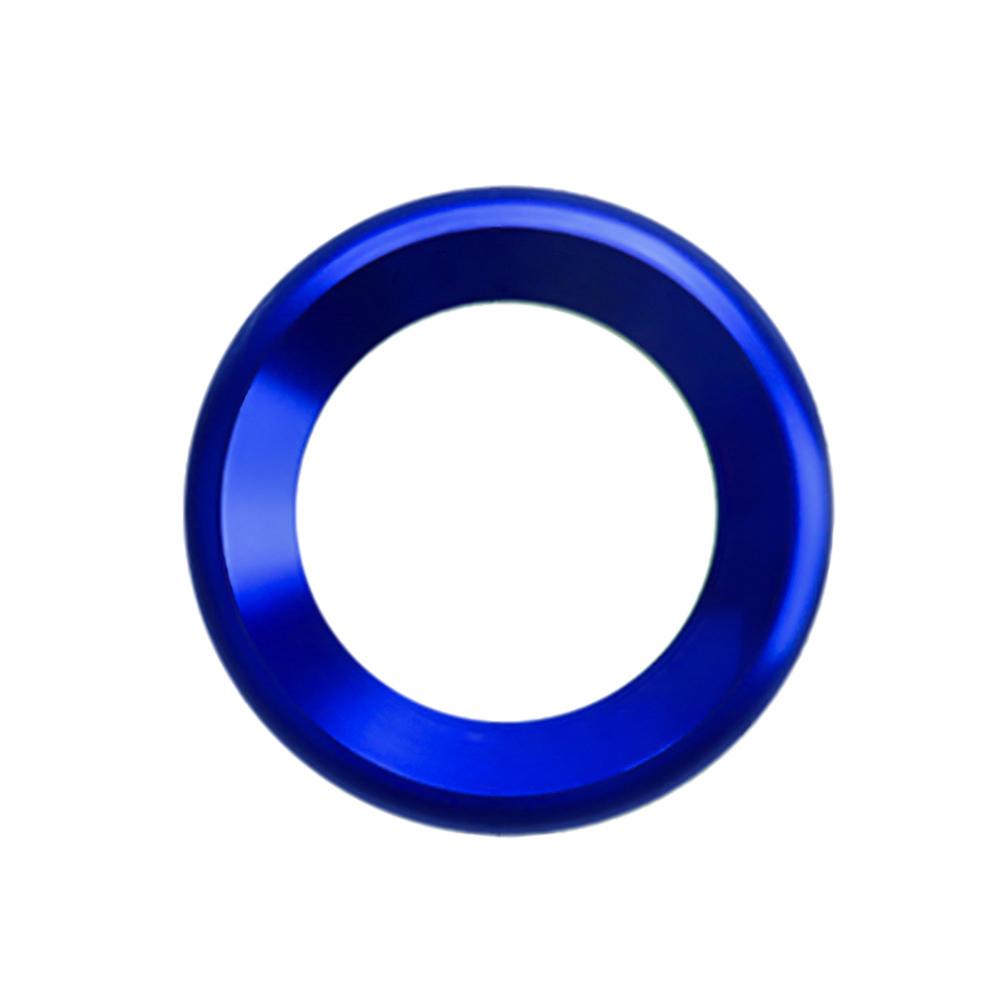 

Украшения Круглые накладки Громкоговоритель Анодированный алюминий Дверь автомобиля Аудио Колец Динамик Накладки для Honda Civic 2016 2017 2018 2019 синий