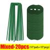 Metal Garden Stakes U Shape Landscape Staples Ground Nails Heavy Duty Fence Film Tents Securing Pegs Sod Pins Outdoor Gardening