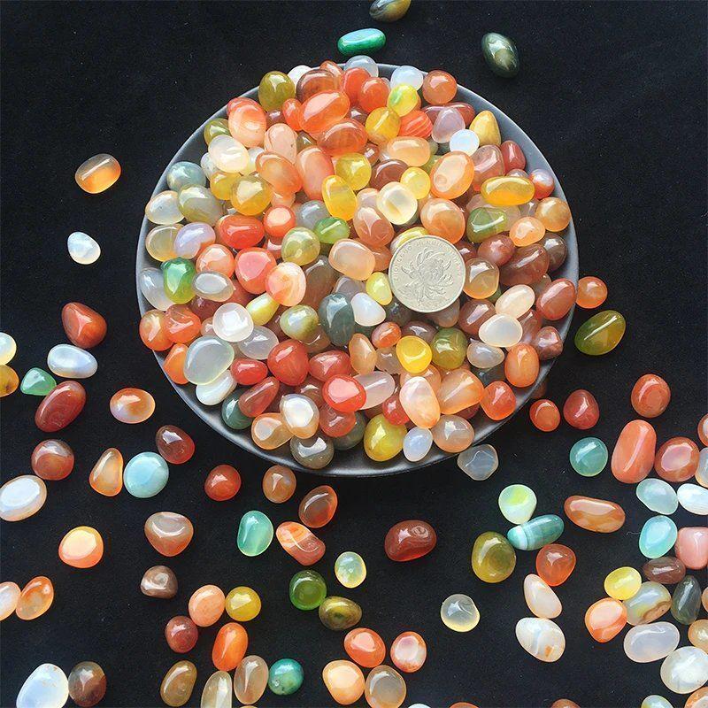 Yuhuashi Cobblestone: Colorful Natural Pebbles for Fish Tanks & Planters