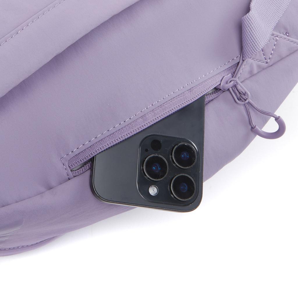 New LiNing × The Palace Museum, Collaboration Chinese Culture Series Polyamide Backpack Unisex Light Dark Purple ABSV273-3