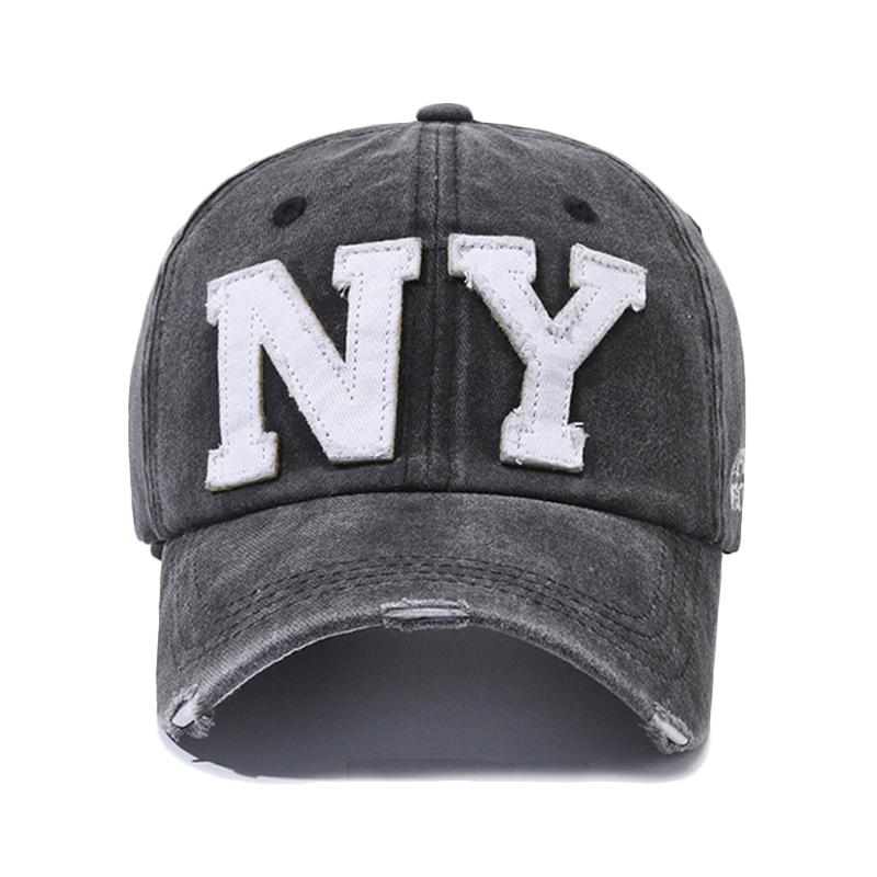 Spring Autumn Letter Embroidered Baseball Cap Men's Outdoor Sports Cap Women's Ponytail Panama Cap Sun Visor Hat