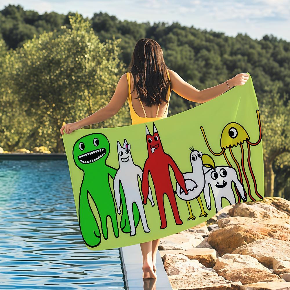 

Game G-Garten of B-Banban Towel Quick Drying Beach Towels Are Suitable For Swimming Pools Camping Yoga And The Gym W30*H60(CM)