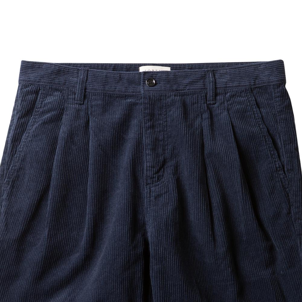 Solti Tura Corduroy Washed Trousers (Blue)