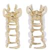 Hair Claws Clips Alloy ABS Hair Clamps Clips Non Slip Hair Catch Jaw Clamp Hair Accessories for Wome