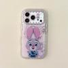 Nick and Judy Cartoon Epoxy Case for iPhone 14/13 Apple 17/16/15 PRO MAX - Anti-Fall Protection