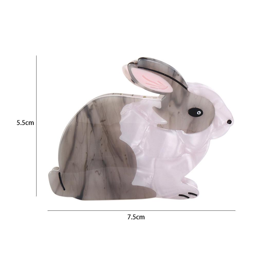 Acetic Acid For Girl Women Hair Clips Korean Style Crab Clip Hair Accessories Rabbit Hair Claw