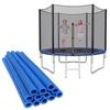 40cm Trampolinestang Skumhylser Vanntett Beskyttelsesdeksel Polstring for Utendørs Barnetrampoline Tilbehør