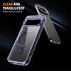 Magnetic Transparent Phone Case for Google Pixel 8, 9, 9A, 8 Pro, 10 Pro, 10 Pro XL
