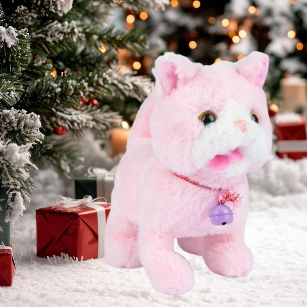 Interaktive Spielfigur Begleittier Katze Mehrzweck Lebensecht Elektronisches Haustier Aufnehmbar