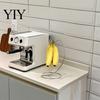 Appendi Frutta Fresca Appendi Banane, Acciaio Inossidabile con Supporto a Gancio, Portatile Salvaspazio per Mantenere le Banane Fresche più a Lungo, Scaffale Salvaspazio per Cucina