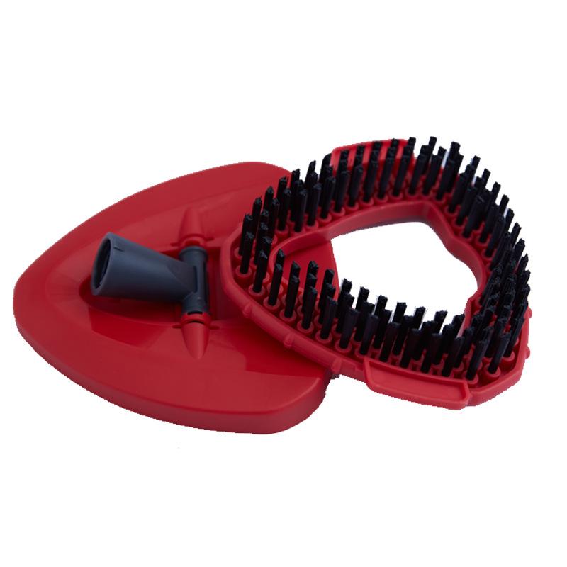 Triangular Rotating Mop Head with Super Absorbent Microfiber Brush