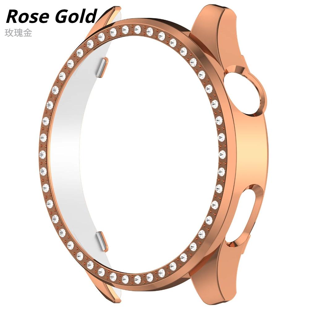 Diamant Hülle für Xiaomi Watch 5 Bling Damen Abdeckung Anti-Drop Stoßfänger für Miband 5 Smartwatch Ersatz Schutzschale