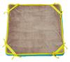 Petio zuttone High-Resilience Fiber Bed for Easy Turning, with Washable Waterproof Mattress, Small, for Pets